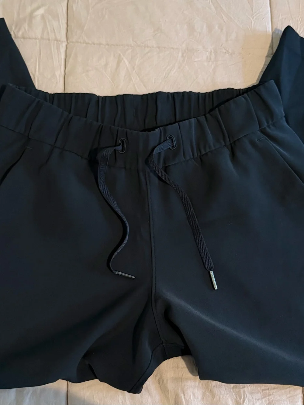 lululemon athletica Navy Cropped Drawstring Pants